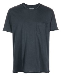 Мужская темно-синяя футболка с круглым вырезом от rag & bone