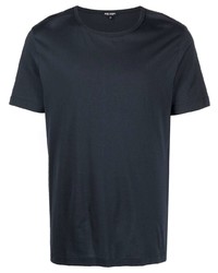 Мужская темно-синяя футболка с круглым вырезом от Ron Dorff