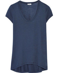 Женская темно-синяя футболка с круглым вырезом от Splendid