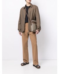 Мужская темно-синяя футболка с круглым вырезом от Bally