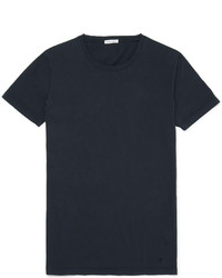 Мужская темно-синяя футболка с круглым вырезом от Tomas Maier