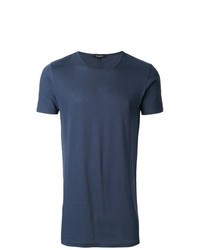 Мужская темно-синяя футболка с круглым вырезом от Unconditional