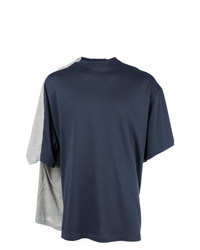 Мужская темно-синяя футболка с круглым вырезом от Y/Project