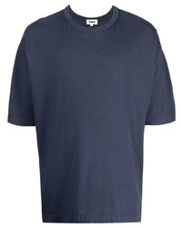 Мужская темно-синяя футболка с круглым вырезом от YMC