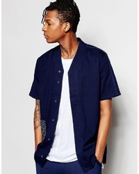 Мужская темно-синяя футболка от adidas