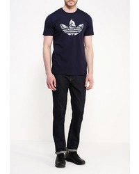 Мужская темно-синяя футболка от adidas Originals