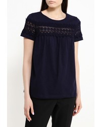 Женская темно-синяя футболка от adL