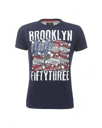 Мужская темно-синяя футболка от Alcott