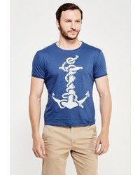 Мужская темно-синяя футболка от Alcott