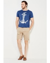 Мужская темно-синяя футболка от Alcott