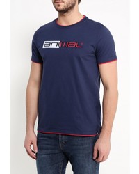 Мужская темно-синяя футболка от Animal