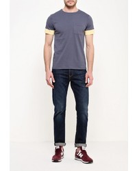 Мужская темно-синяя футболка от Another Influence