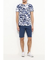 Мужская темно-синяя футболка от Antony Morato