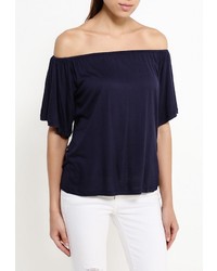 Женская темно-синяя футболка от Baon