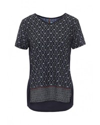 Женская темно-синяя футболка от Baon