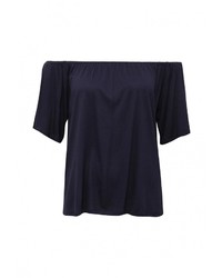 Женская темно-синяя футболка от Baon