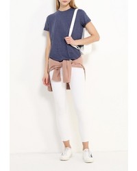 Женская темно-синяя футболка от Befree