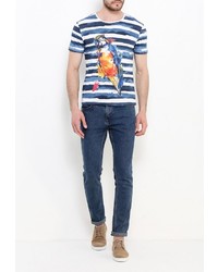 Мужская темно-синяя футболка от Befree