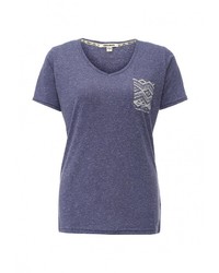 Женская темно-синяя футболка от Billabong