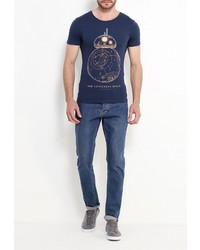 Мужская темно-синяя футболка от BLEND