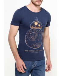 Мужская темно-синяя футболка от BLEND