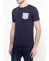 Мужская темно-синяя футболка от Brave Soul