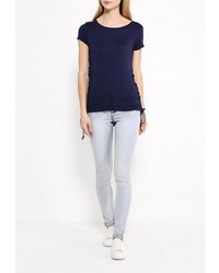 Женская темно-синяя футболка от Brave Soul