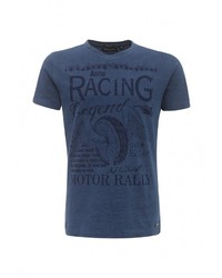 Мужская темно-синяя футболка от Brave Soul