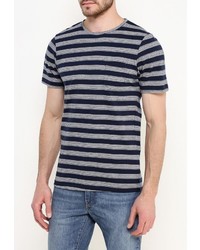 Мужская темно-синяя футболка от Brave Soul