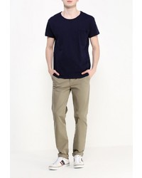 Мужская темно-синяя футболка от Broadway