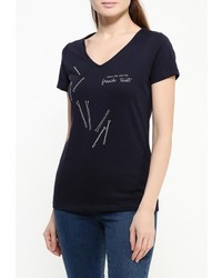 Женская темно-синяя футболка от Broadway