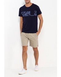 Мужская темно-синяя футболка от Broadway