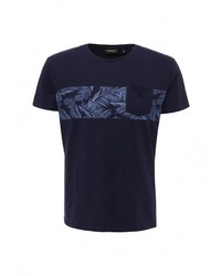 Мужская темно-синяя футболка от Broadway