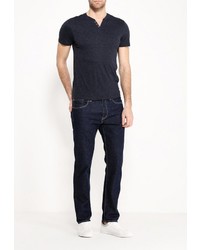 Мужская темно-синяя футболка от Celio