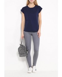 Женская темно-синяя футболка от Chic Chic