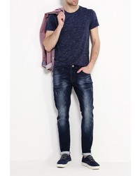 Мужская темно-синяя футболка от Chromosome