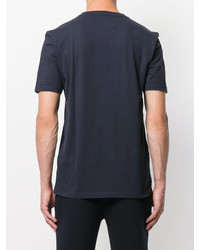 Мужская темно-синяя футболка от Maison Margiela