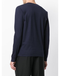 Мужская темно-синяя футболка от Tomas Maier