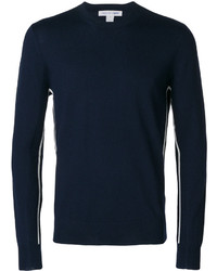 Мужская темно-синяя футболка от Comme des Garcons