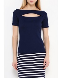 Женская темно-синяя футболка от Concept Club