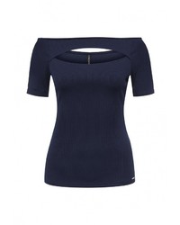 Женская темно-синяя футболка от Concept Club