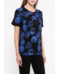 Женская темно-синяя футболка от Converse