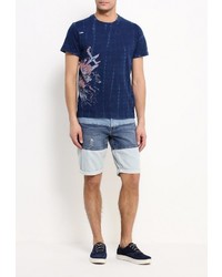 Мужская темно-синяя футболка от Desigual