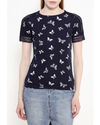 Женская темно-синяя футболка от Dorothy Perkins