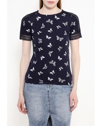 Женская темно-синяя футболка от Dorothy Perkins