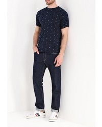 Мужская темно-синяя футболка от E-Bound