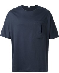 Мужская темно-синяя футболка от E. Tautz