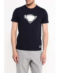 Мужская темно-синяя футболка от EA7