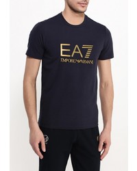 Мужская темно-синяя футболка от EA7