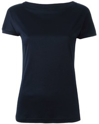 Женская темно-синяя футболка от Eleventy